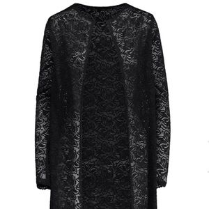 Ankle Length Lace Cardigan
